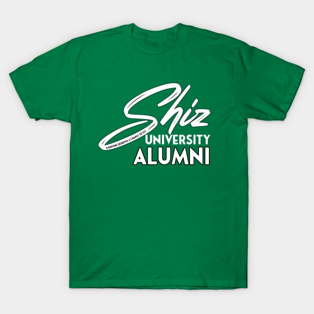 Wicked Shiz Alumni Shirt T-Shirt by showtimechamaco